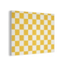 Traditioneel - Patroon - Geel PET vilt klein 837 -3d