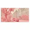 City - Car - Pink Muismat XXL klein -3d_leeg