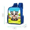 Willy Wipstaart Kinderrugzak - Blauw middel -productfoto_formaten