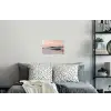 Rustiek - Roeiboot - Zandstrand Muursticker klein -slaapkamer