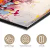 Aquarel - Boom - Kunst - Abstract aluminium wit klein -closeup_NL