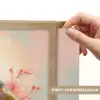Roodborstjes - Sierlijk - Bloesemtak Light Box met batterij (Wandlamp) middel -USP_websiteprintNL