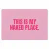 Tekst - Modern - Roze Placemat vinyl groot -zzsfeer1_Kitchenyeah-website