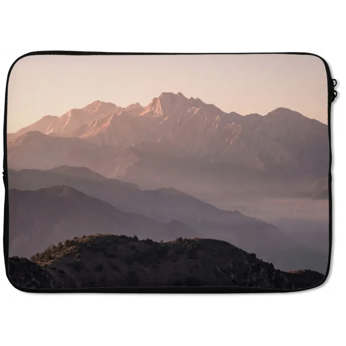 Panorama - Landschap - Bergen laptophoes neopreen klein -zkaufland3dotto