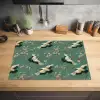 Kersenbloesem - Kraamvogels - Groen Inductie beschermer vinyl 3mm klein 276 -sfeer5