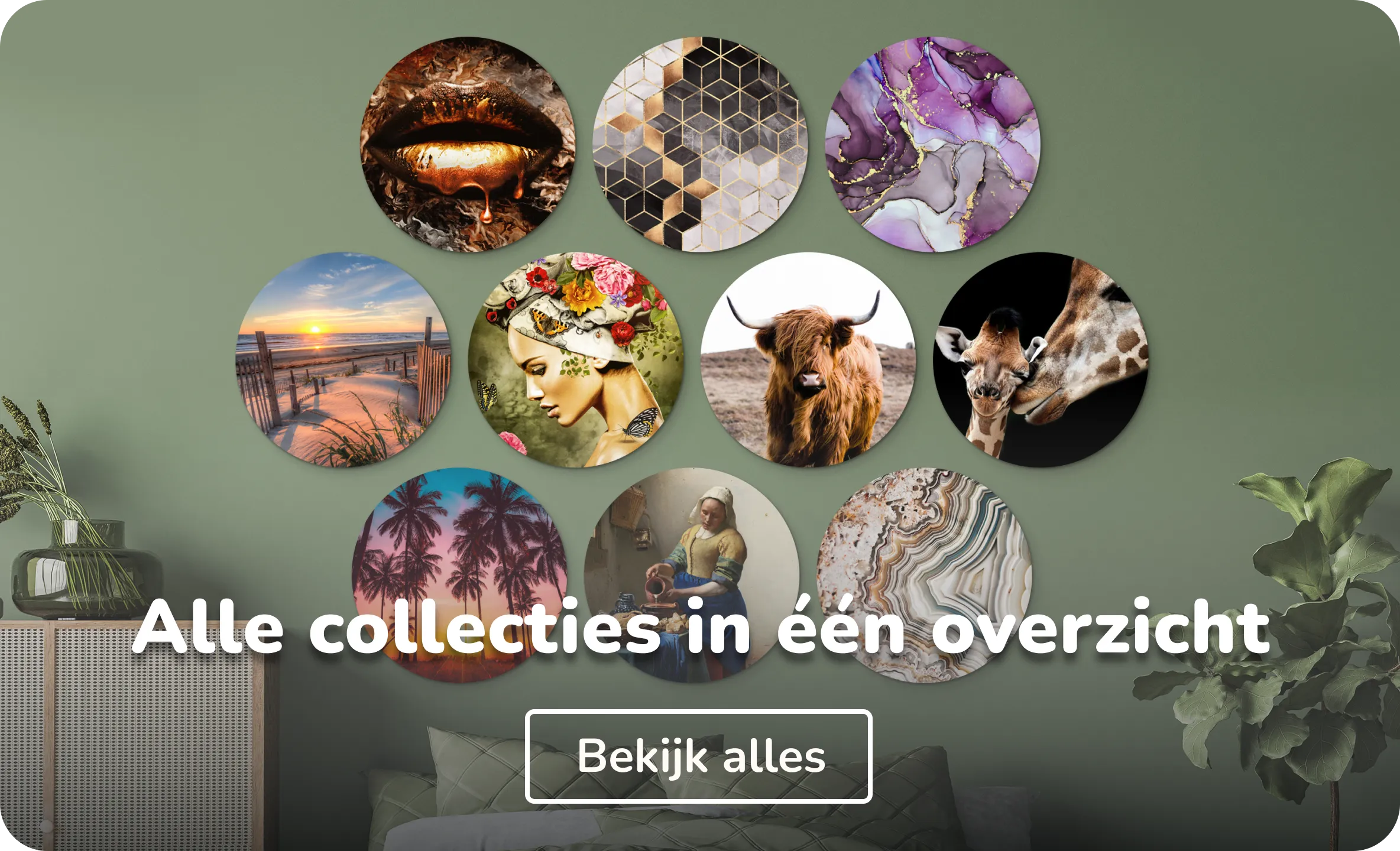 Muurcirkels collecties