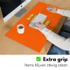 Slow down you're doing fine - Oranje - Simple Muismat XXL klein -sfeer3