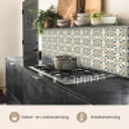 Patroon - Klassiek - Kleurrijk keuken achterwand 2 middel 871 -usp_NL