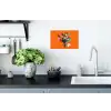 Kaartje - Boeket - Bloemen Muursticker klein -keuken