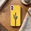 Cactus - Groen - Minimalistisch Apple iPhone 16 klein -sfeer1