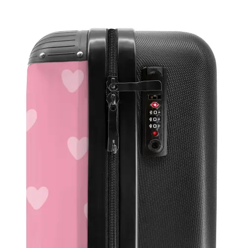 Hartjesritme NBS - Handbagage koffer - Unisex middel -slot