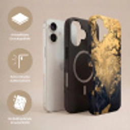 Bloemen - Takken - Goud - Sierlijk Toughcase MagSafe Apple iPhone 17 klein -USP_Lagen_DE