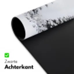 Fijnsparren - Sneeuw - Winter - Landschap - Stilte Muismat XXL klein -sfeer2