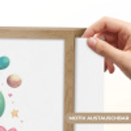 Ruimte - Wezen - Hartjes - Planeet Light Box met batterij (Wandlamp kind) middel -USP_websiteprintDE