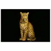 Panter - Realistisch - Bruin poster papier klein -3d