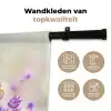 Lavendel - Vlinder - Bloemen Wandkleed katoen klein -sfeer2