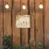 Beige - Paastak - Eieren tuinposter los doek klein -sfeer1