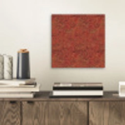 Oosters - Bloemen - Terracotta aluminium wit klein 46 -sfeer1