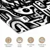 Symbolen - Abstract - Grafisch - Zwart poster papier klein -closeup_NL