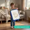 Bohemian paard in beige tinten Kinderkoffer - Blauw klein -sfeer2_NL