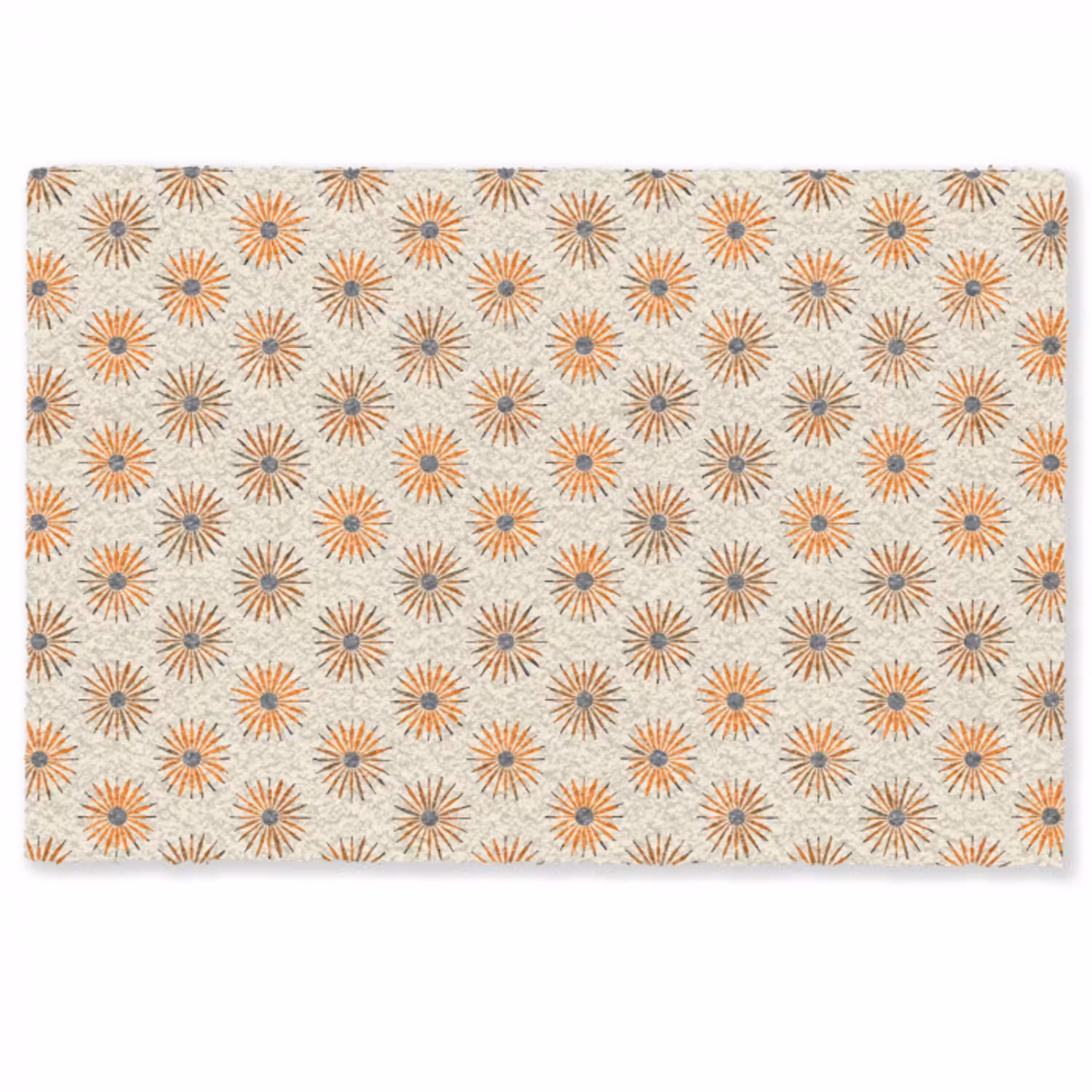 Madelief - Patroon - Oranje Deurmat klein 898 -zkaufland3d