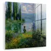 Bloemen - Meer - Bergen - Groen plexiglas 5mm klein -zzzproduct_nieuw