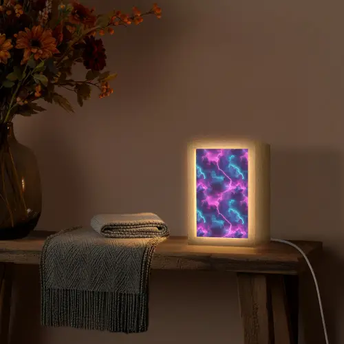 Elektrisch - Neon - Lucht Light Box met kabel (Tafellamp) klein 925 -sfeer4