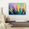 Dromerige - Langgerekte bloemen canvas 2cm klein -sfeer6