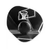 Basketbal - Basketbalveld - Lichtlijnen Wandcirkel Organisch Plexiglas middel -3d
