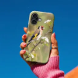 Putter - Bloesem - Lente - Natuur - Kleurrijk Toughcase MagSafe Apple iPhone 17 klein -Sfeer1V