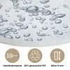 Luchtbellen - Water - Dynamisch Akoestische PET Vilt - Rond klein -closeup_NL