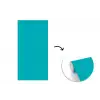 Blauw - Aqua - Effen - Kleur fotobehang vinyl groot 64 -3d