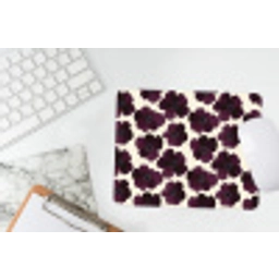 Bloemen - Aquarel - Paars muismat rubber klein 262 -witbureau