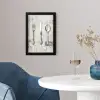 Zilver - Bestek - Hout fotolijst zwart zonder passe partout klein -sfeer4