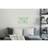 Groen - Eieren - Patroon Muursticker klein -slaapkamer