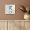 Schelpen - Blauw - Beige plexiglas 5mm klein -sfeer5
