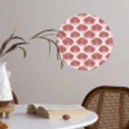 Waaier - Motief - Terra Wandcirkel behangsticker klein 186 -sfeer3