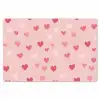 Hartjes - Patroon - Roze - Eenvoudig Placemat vinyl groot -zzsfeer1_Kitchenyeah-website