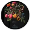 Tulpen - Bessen - Boeket - Vaas Fotolijst rond zonder passe partout klein -3d