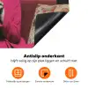 Vrouw - Kat - Bloemen - Kopje - Retro Inductie beschermer vinyl 3mm klein -zzzzzzz-td-onderkant