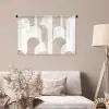Abstracte bogen - Modern - Beige Wandkleed katoen middel -sfeer4