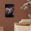 Bloemen - Vintage - Pastel - Zwart - Boeket plexiglas 5mm klein -sfeer5