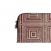 Geometrisch - Patroon - Rood laptophoes neopreen klein 279 -detail