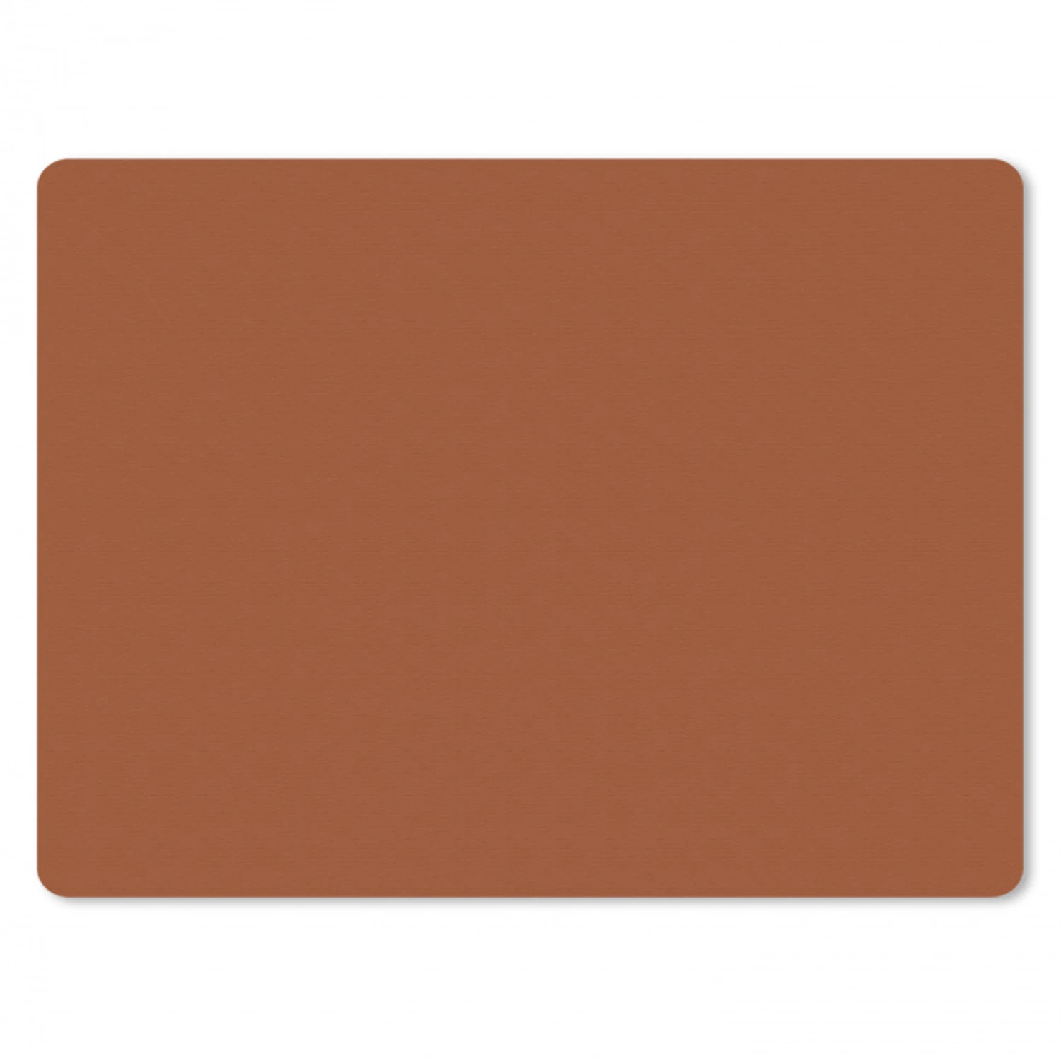 Terracotta - Bruin - Palet - Effen - Kleuren - Kleur muismat rubber klein 262 -3d