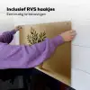 Vaas - Olijftakken - Bladeren - Beige Inductie beschemer met haakjes middel -ky-ophangen-nl