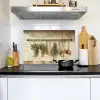 Hout - Keukengerei - Stilleven - Tegels Inductie beschemer met haakjes klein -sfeer2