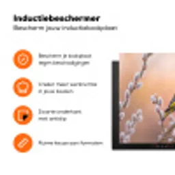 Groenling - Katjes - Lente - Natuur - Zacht Inductie beschermer vinyl 3mm klein -zzzzzzz-td-ups