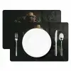 Kat - Pak - Oranje - Sigaar Placemat vinyl groot -zzsfeer2_Kitchenyeah-website