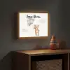 Beer - Ballonen - Sterren - Kinderen Light Box met batterij (Wandlamp kind) middel -sfeer5_kind
