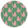 Groen - Katten - Stippen - Sterren Wandcirkel plexiglas klein 852 -3d